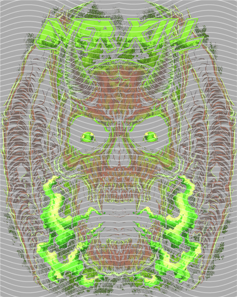 Metal band half tone-MB 464